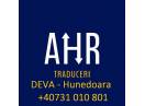 Traduceri Deva-Hunedoara AHR - traducatori autorizati Traduceri online